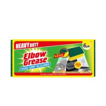 Elbow Grease Heavy Duty Hand Grip Kitchen Scourers 6 Count