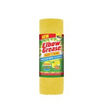 Elbow Grease Yellow Microfibre Easy Tear Cleaning Cloths 10 Count