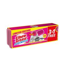 Elbow Grease Pink Hand Grip Scourers 4 Count 