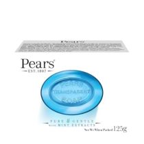 Pears Pure & Gentle Transparent Soap with Mint Extracts 125g