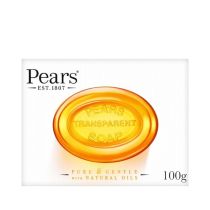 Pears Transparent Soap Natural Oils Gentle Clean 100g