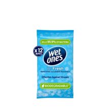 Wet ones Be Fresh Hand Wipes 12'S