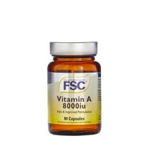 FSC Vitamin A 8000iu 90 Capsules