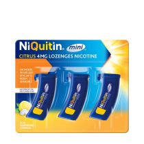 NiQuitin Minis Citrus Nicotine Lozenges 4mg 60 Lozenges