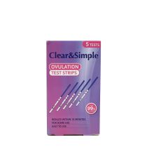 Clear & Simple Ovulation Test Strips 5 Counts