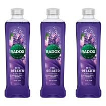 Radox Relaxed Bath Soak 500ml - Pack of 3