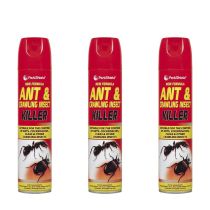 PestShield Ant & Crawling Insect Killer Spray Can 300ml - Pack of 3