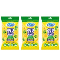 Duzzit Antibacterial Wipes - 50 Wipes - Pack of 3