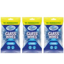 Duzzit Glass Wipes 50 wipes - Pack of 3