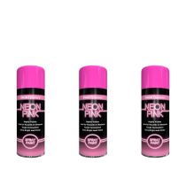 Paint Factory All Purpose Neon Pink Spray Can 400 ml - Pack of 3