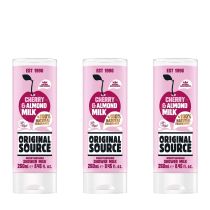 Original Source Cherry & Almond Shower Milk 250ml - Pack of 3