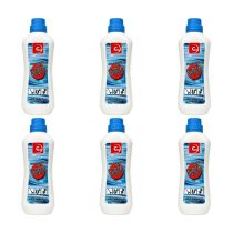 Essential Power Drain Cleaner With Caustic Soda 500g tub on a utility room shelf