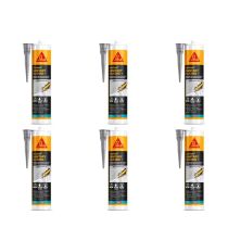 Everbuild Everflex 500 Silicone Sealant Manhattan Grey 295ml - Pack of 6