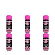 Paint Factory All Purpose Neon Pink Spray Can 400 ml - Pack of 6