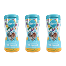 AirPure Pet Proud Carpet Freshener Wild Country Flowers 500g - Pack of 3