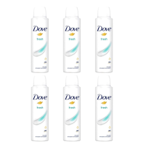 Dove Fresh Anti-perspirant Deodorant Spray 150ml - Pack of 6