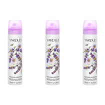 Yardley English Lavender Body Spray 75ml - Pack of 3