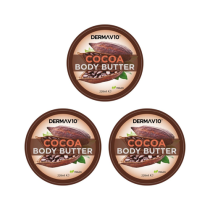 Derma V10 Cocoa Body Butter Intense Hydration for Soft Skin 220ml