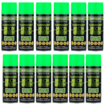 Paint Factory All Purpose Neon Green Spray Can 400 ml - Pack of 12