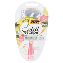 BIC Soleil Bella Colours 4-Blade Female Razors Set of 3