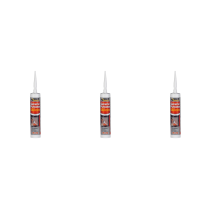 Everbuild General Purpose Silicone Clear 310ml - Pack of 3