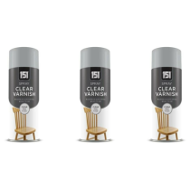 151 Clear Varnish Durable Matt Finish Spray 400ML - Pack of 3