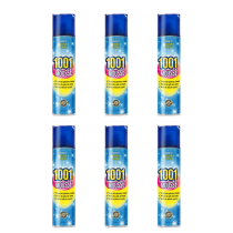 1001 Mousse Carpet and Upholstery Cleaner 350ML - Pack of 6