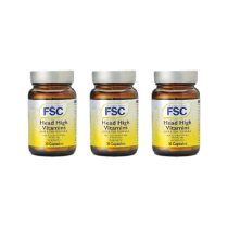 FSC Head High Hair Vitamins and Minerals 30 Capsules - Pack of 3