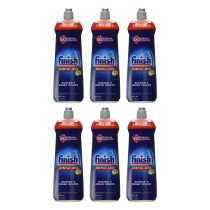 Finish Rinse Aid Shine and Protect Lemon Sparkle 800ml - Pack of 6