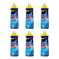 Finish Rinse Aid for Shinier and Drier Dishes Original 800ML - Pack of 6