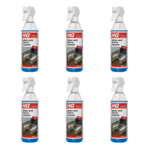 HG Glass and Mirror Cleaner 500ml - Pack of 6