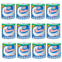 Foxy Tornado Kitchen Roll 3ply 300 Sheet - Pack of 12