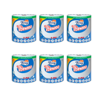 Foxy Tornado Kitchen Roll 3ply 300 Sheet - Pack of 6