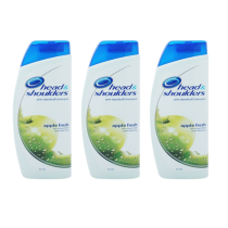 Head & Shoulders Anti-Dandruff Shampoo Apple Fresh 250ml - Pack of 3