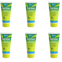 Beauty Formulas Australian Tea Tree Exfoliating Facial Wash 150ml - Pack of 6