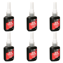 Bond It Industrial A70 Studlock Anaerobic Adhesive with Green Liquid 25ml - Pack of 6