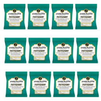 Jakemans Throat and Chest Menthol Sweets Peppermint 73g - Pack of 12
