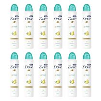 Dove Go Pear and Aloe Vera Scent Deodorant Spray 250ml - Pack of 12