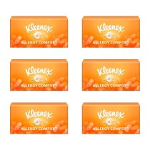 Kleenex Allergy Comfort Soft Tissue 56's - Pack of 6