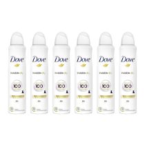 Dove Invisible Dry Deodorant Spray 250ml - Pack of 6