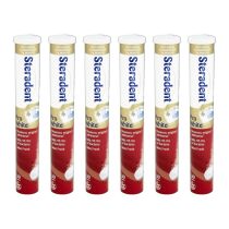 Steradent Pro White Tablets 30 Tablets - Pack of 6