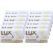 Lux Bright Impress Soap Bar Japanese White - Pack of 12