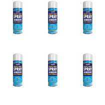 Rapide Heavy Duty Spray Adhesive Glue Multipurpose 300ml - Pack of 6