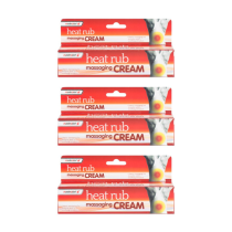 Masterplast Heat Rub Massaging Cream 70g - Pack of 3