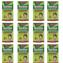 Beauty Formulas Australian Tea Tree Deep Cleansing Nose Pore Strips 6 Pack - Pack of 12