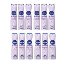 Nivea Double Effect Antiperspirant Deodorant 150Ml - Pack of 12