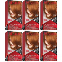 Revlon Colorsilk Beautiful Color Light Auburn 53 - Pack of 6