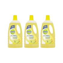 Dettol Power & Fresh Lemon Floor Cleaner 1 L - Pack of 3
