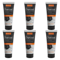 Beauty Formulas With Activated Charcoal Clay Mask 100ml - Pack of 6