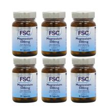 FSC 500mg Magnesium0 Capsules - Pack of 6
